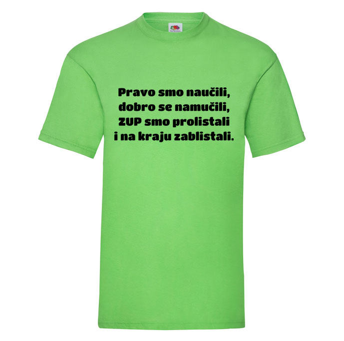 Pravo smo naučili, dobro se namučili, ZUP smo prolistali i na kraju zablistali