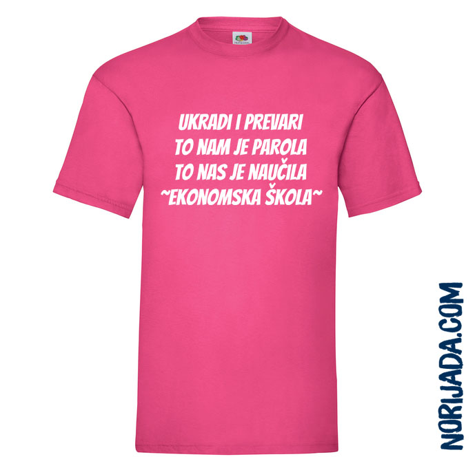 Ukradi i prevari, to nam je parola, to nas je naučila ekonomska škola
