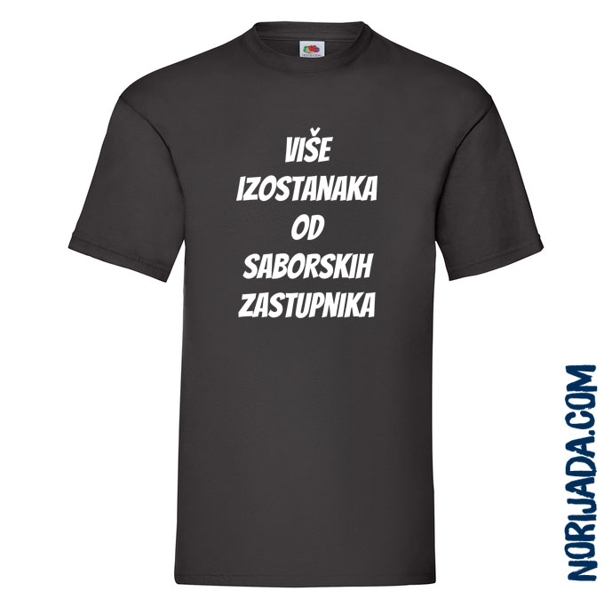 Više izostanaka nego saborskih zastupnika