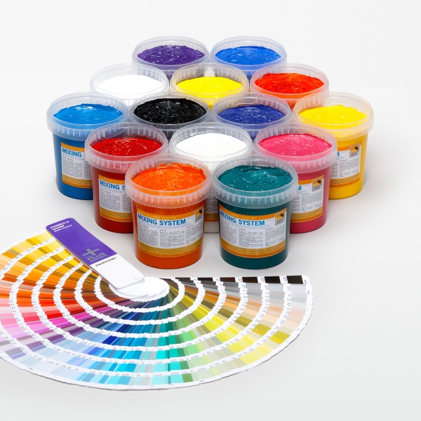Miješanje boja za sitotisak u PANTONE® sustavu boja