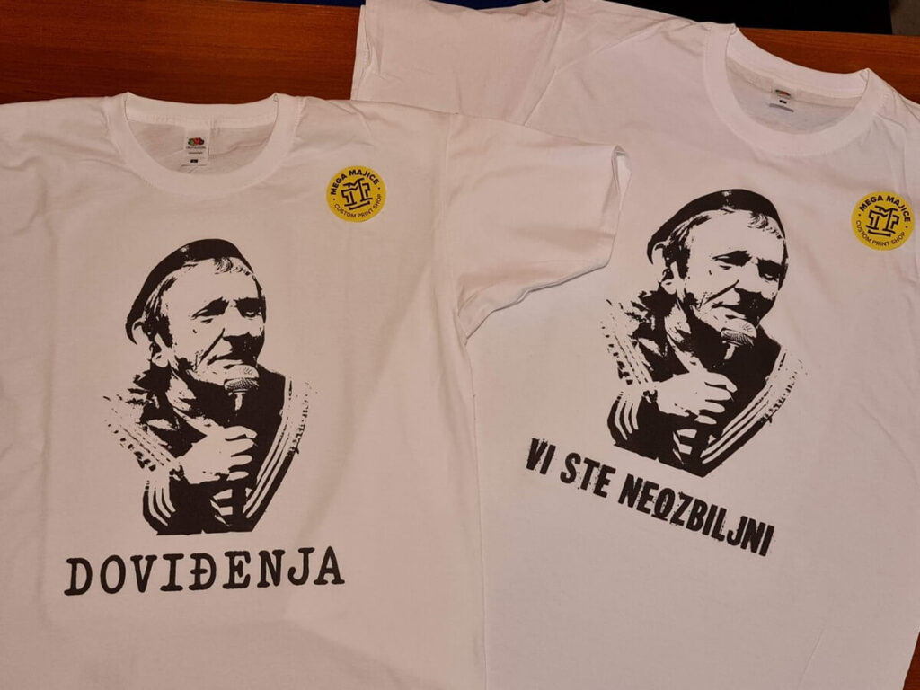 Tisak na majicu sa motivom Ševa iz Noćne More